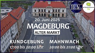 💥📢LIVE | aus Magdeburg vom Alten Markt - Frieden, Freiheit, Volksentscheide💥
