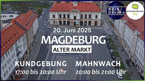 💥📢LIVE | aus Magdeburg vom Alten Markt - Frieden, Freiheit, Volksentscheide💥