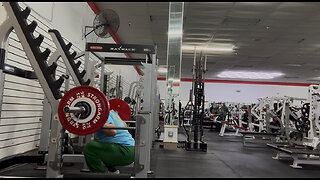 BACK SQUATS 132.5KG/292LBs for 5 Reps