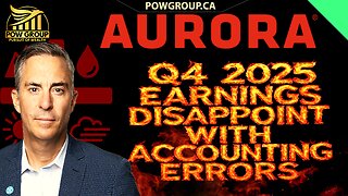 Aurora Crashes 25% As Q4 2025 Earnings Disappoint With Accounting Errors