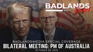 Badlands Media Special Coverage - Bilateral Meeting with PM of Australia