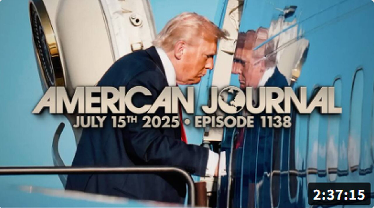 The American Journal: Trump Admin Feeling MAGA Pressure On Epstein, May Launch Special Counsel & “Set Things Right” - FULL SHOW - 07.15.2025