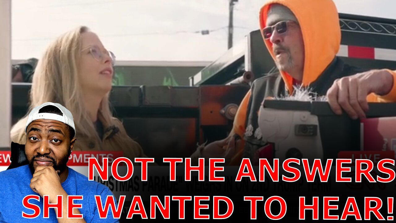 CNN Reporter STUNNED After Trump Supporters Give Answers SHE DIDN'T WANT TO HEAR Despite Propaganda!