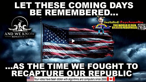 8.21.25: Let these COMING DAYS be REMEMBERED, Taking back our COUNTRY, JUSTICE, Pray!