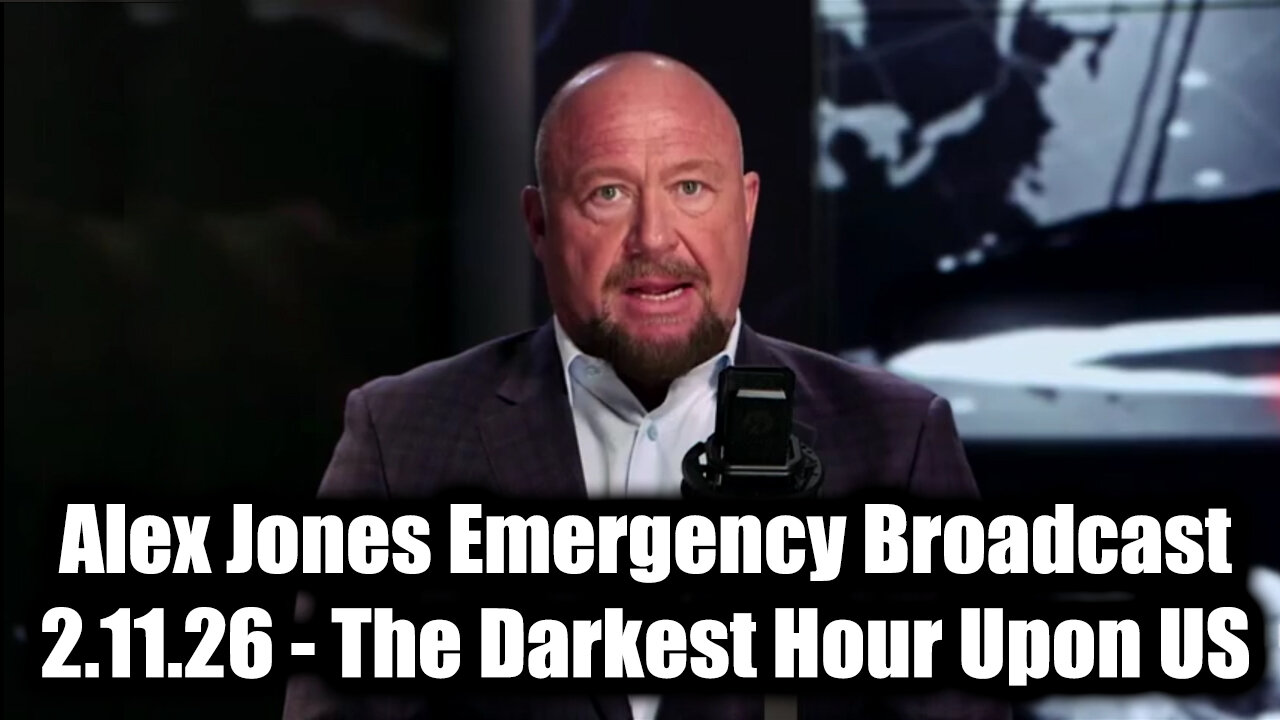 Alex Jones Emergency Broadcast - Red Alert, The Darkest Hour Upon US