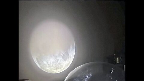 The Moon Is Not A Solid Object but,Rather A Projection Onto Our Firmament
