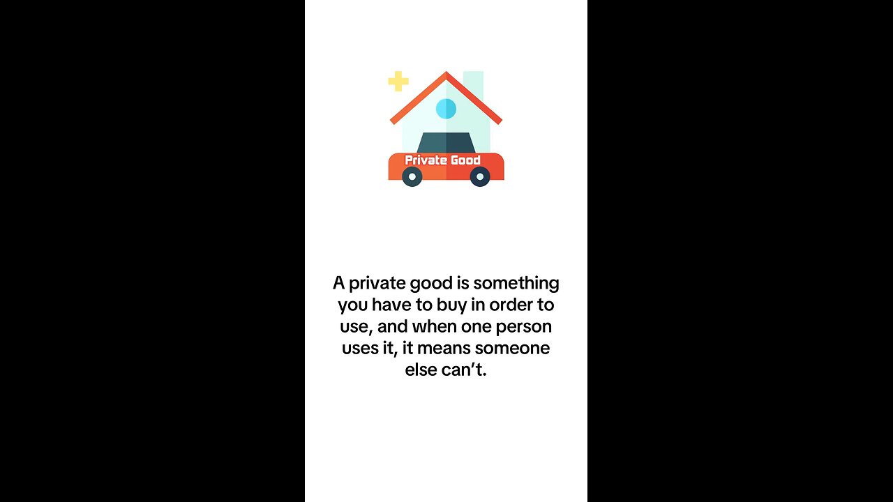 What is Private Good?