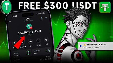 How To Hack $300 USDT on Trust Wallet | Free Usdt | usdt mining