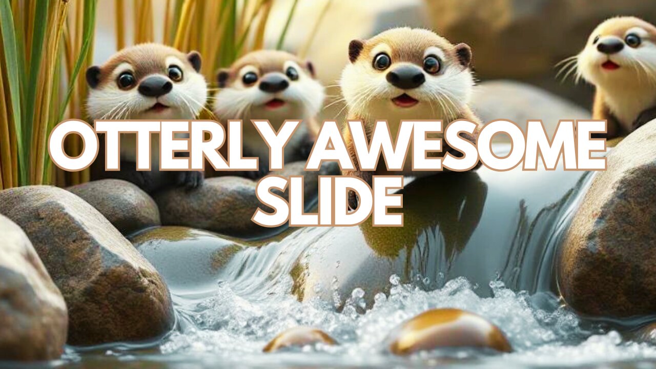 Otterly Awesome Slide – Teamwork in Every Splash!