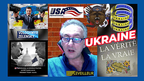 L'UKRAINE entre Trump et Poutine....Point de vue de Jim Leveilleur (Hd 1080)