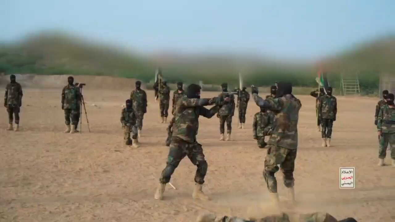 Ansar Allah Special Forces Conduct CQB Drills