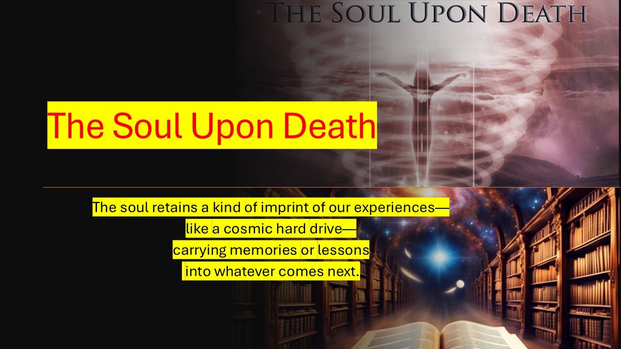 Spiritual Talk on SNL - The Soul UPon Death
