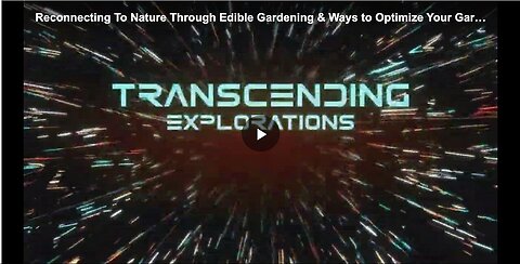 "Optimizing Your Garden: Reconnecting with Nature Through Edible Gardening"