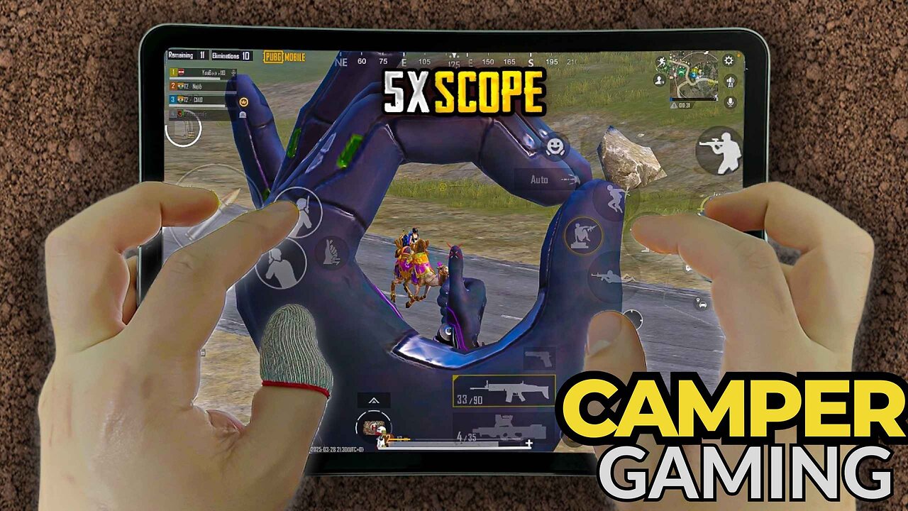 New 5x Scope in PUBG -ONEPLUS PAD 2 BGMI AND PUBG MOBILE ❤️ Testing/ Gameplay/ Graphic Settings🔥