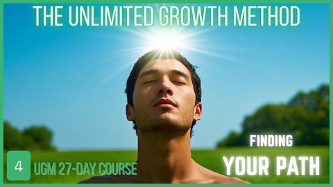 UGM Course video 4 - Finding Your Own UGM Path