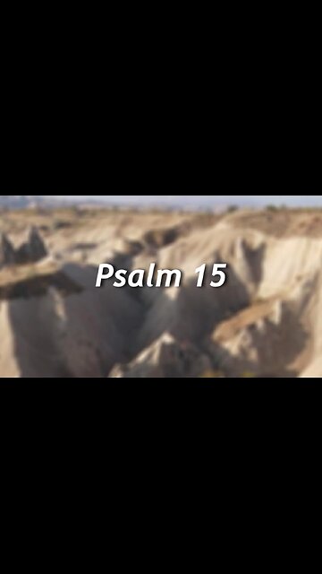 Psalm 15