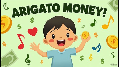 Arigato Money 💰 | A Gratitude Song About Giving & Receiving