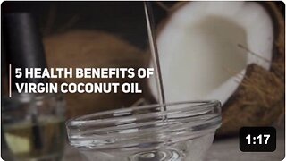 5 Incredible Health Benefits Of Virgin Coconut Oil