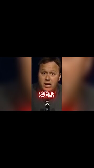 Alex Jones: Globalists Putting Poisons Inside Vaccine - 10/12/2005