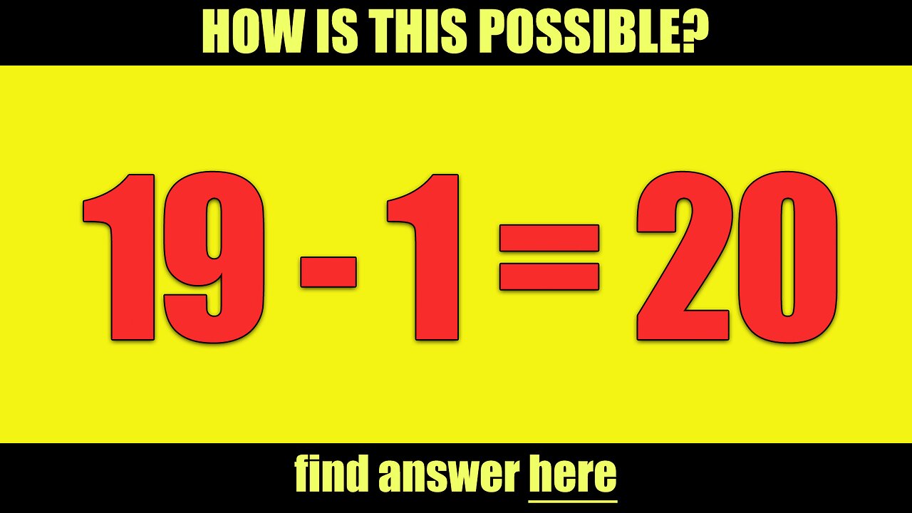 Do you know the answer to this math puzzle?