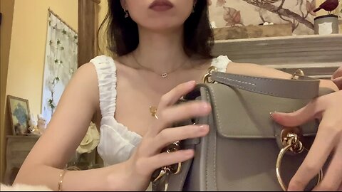 ASMR | what’s in my new bag