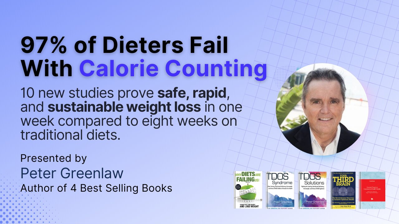 97% of Dieters Fail with Calorie Counting | R2M Protocol: Safe, Rapid, Sustainable Weight Loss