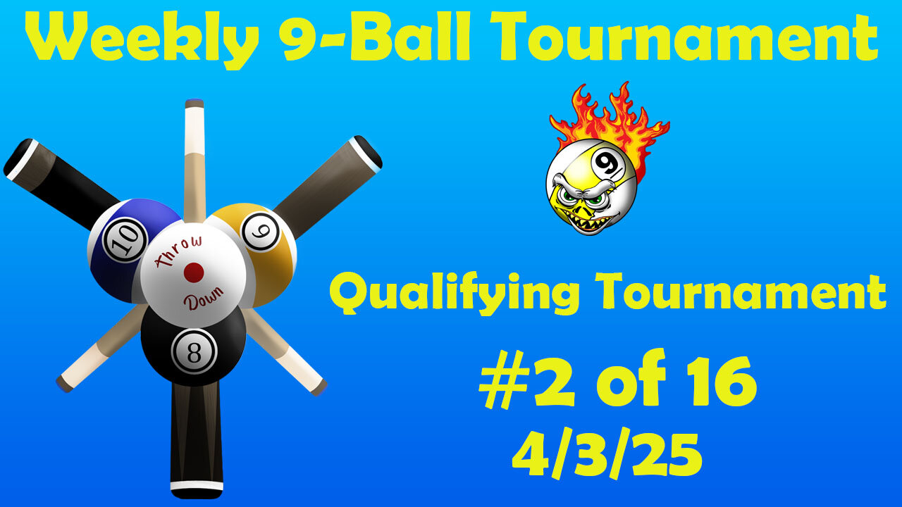 DBM Weekly 9-Ball Tournament