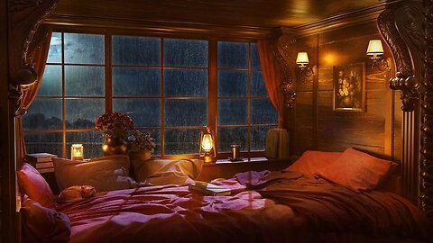 Beautiful Relaxing Piano Music with Rain Sounds 😴 You & Me Deep In Sleep