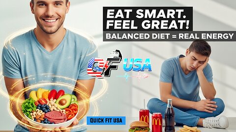 Balanced Diet for Energy & Healthy Lifestyle | Easy Tips!