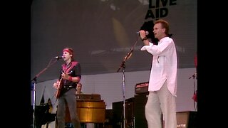 Dire Straits with Sting - "Money for Nothing" from Live Aid July 13th, 1985