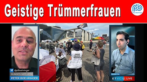 Verirrte Omas projizieren eigene Fascho-Einstellung auf inexistente "Gegner der Demokratie"