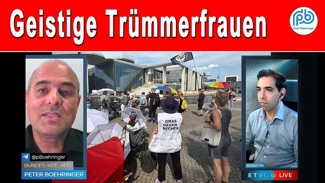 Verirrte Omas projizieren eigene Fascho-Einstellung auf inexistente "Gegner der Demokratie"