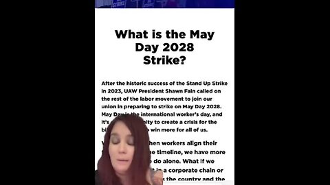 The May Day 2028 Strike - The Left Is Planning to Infiltrate Trade Unions Across the US