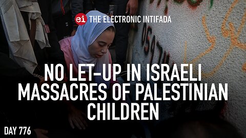 No let-up in Israeli massacres of Palestinian children, with Nora Barrows-Friedman