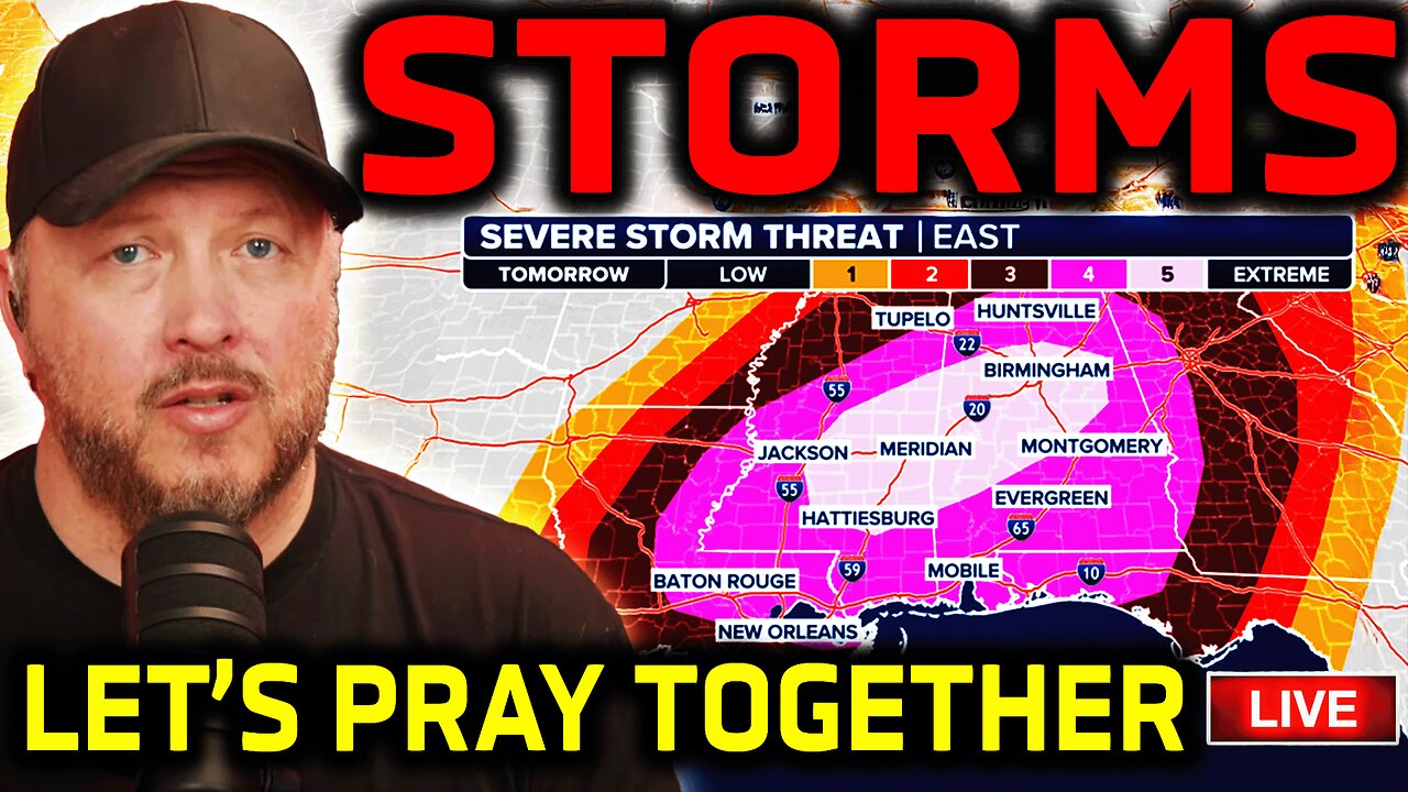 Deadly storms are here - Let's pray together!