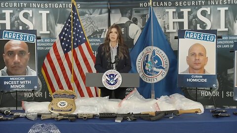 WOW: DHS Secretary Reveals 480K+ Criminal Illegal Aliens Have Been Arrested