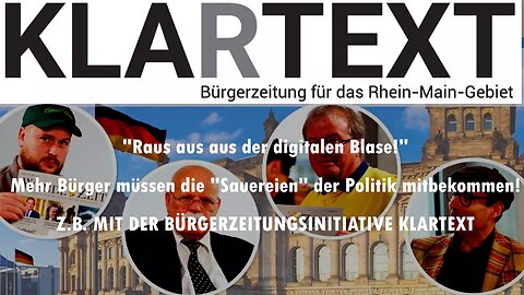 "Raus aus aus der digitalen Blase!" WendezeitGespräch @ Berliner CoronaSymposium / KLARTEXT ReUpload