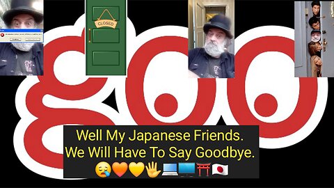 Goo Bog Will Close In November. 😪🧡💛🖐💻🖥⛩️🇯🇵