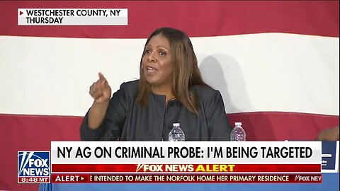 AG Letitia James Bizarrely Says Her Fraud Case Is About Us