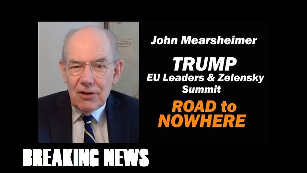 Prof. John Mearsheimer : Will Putin Outfox Trump