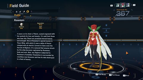 rosemon all digivolution/de-digivolution/profile Digimon Story Time Stranger