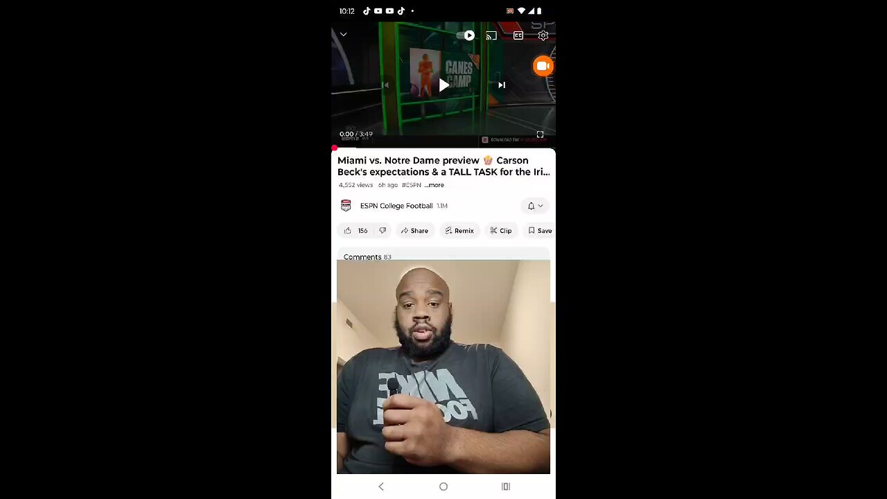 Carson Beck preparing for Miami debut after transfer from Georgia