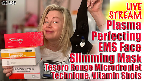 Live Tesoro Rouge Droplet Technique, Vitamins, Plasma Perfecting EMS Sliming! Code Jessica10 Saves
