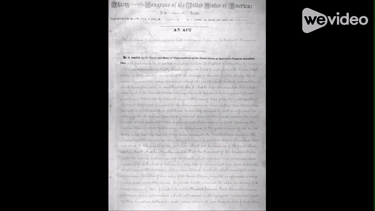 DC's first Emancipation Day celebration