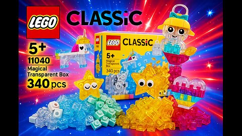 LEGO Classic 11040 🧱📦 | UNBOXING the Magic Bricks! ✨