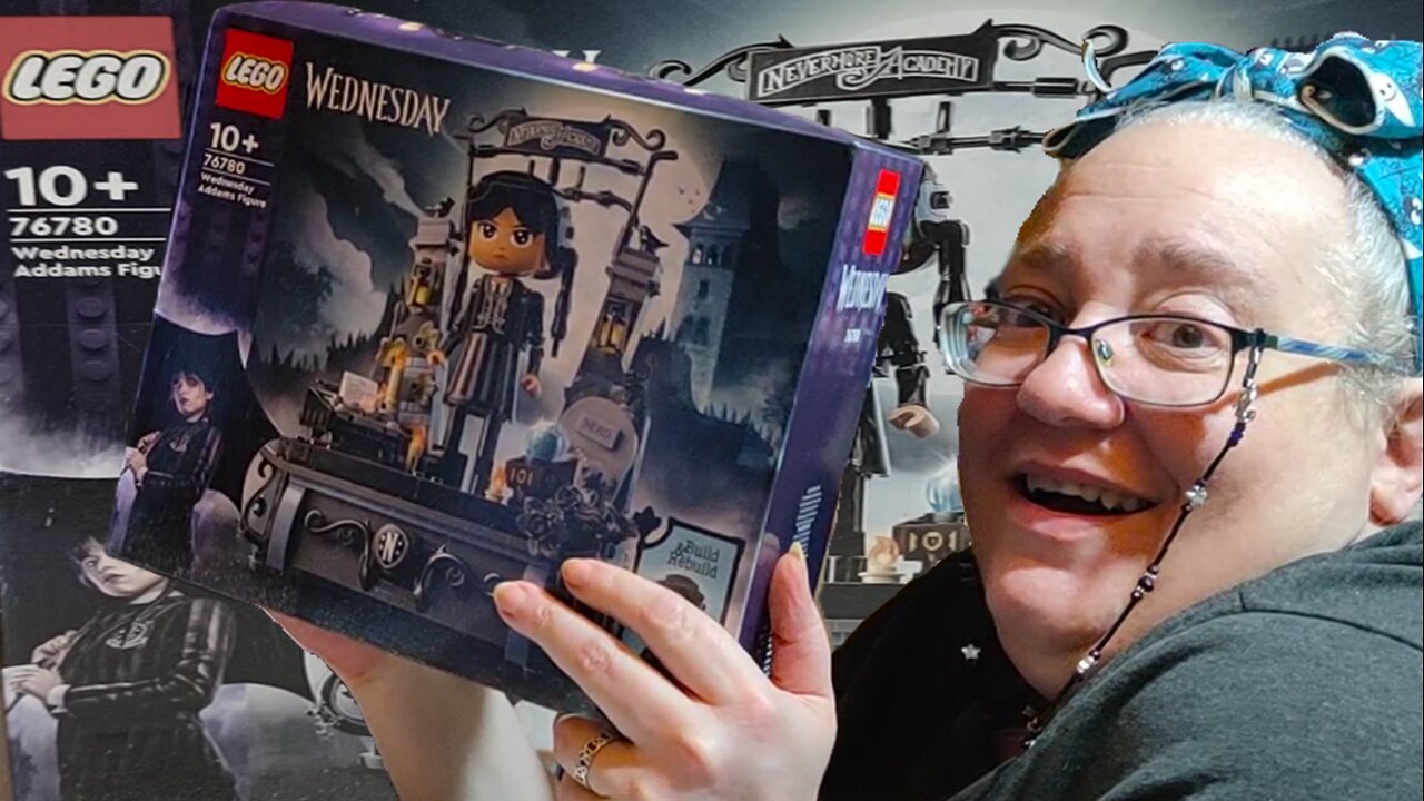 Lego 76780 Wednesday Addams Figure - Build and Rebuild - Create and Review