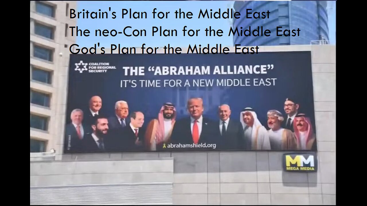 Britain's plan for the Middle East