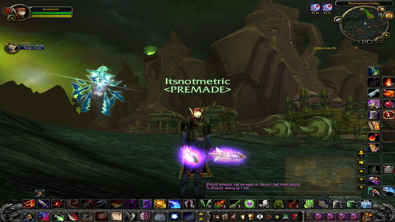 Wow Shattered Sun Island with DT!