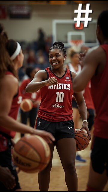 Practice Media Access: Kyra Lambert Joins the Group, Getting Ready for the Mystics