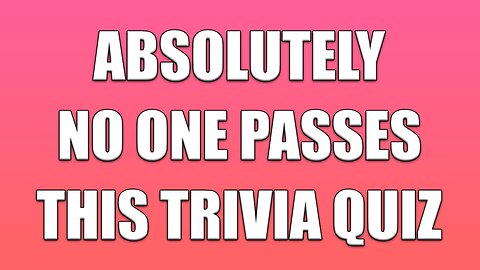 Trivia Quiz